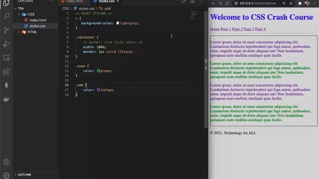 Foundations of HTML, CSS and Bootstrap | Day 2 - Introduction to Styling and CSS | technologyforal смотреть онлайн