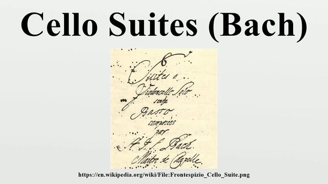 Cello Suites (Bach) смотреть онлайн