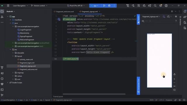 Navigation Component in Android Studio using Kotlin | Android Knowledge смотреть онлайн