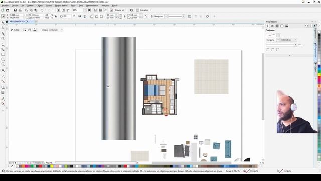 PLANOS AMBIENTADOS EN COREL смотреть онлайн