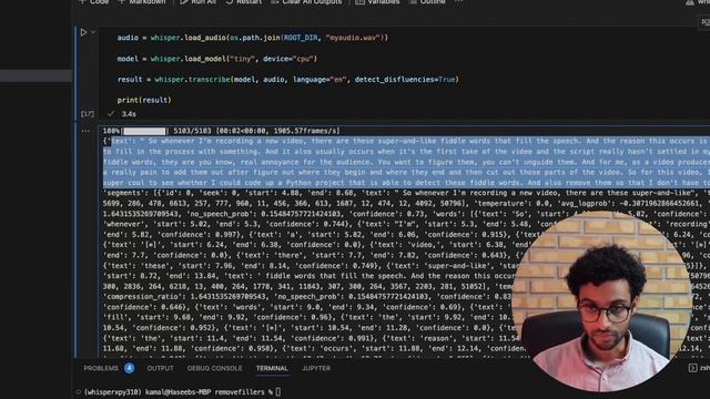 How To Remove Filler Words With Python [tutorial] смотреть онлайн