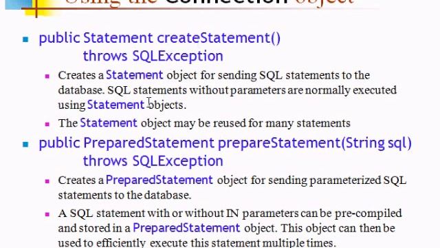 jdbc - java смотреть онлайн