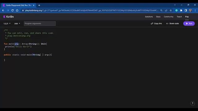 1 Kotlin Hello World смотреть онлайн
