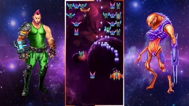 Alien Shooter [Spaceship Intro #Predator Wisdom Glory] Best Galaxy Attack Arcade Classic Rocket Gam смотреть онлайн