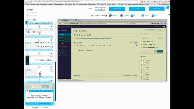 Testing with UseTrace смотреть онлайн