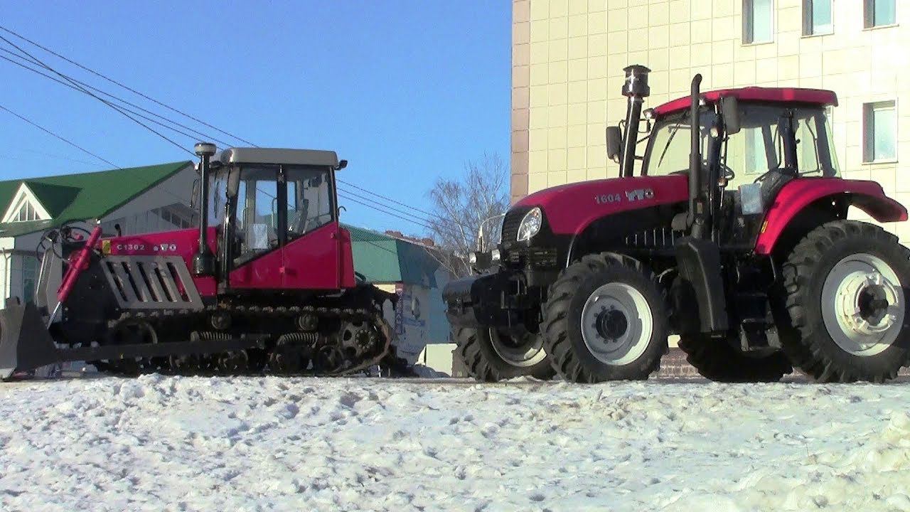 Китайский гусеничный трактор YTO C1302 и колесный YTO 1604 Цена - это интересно!