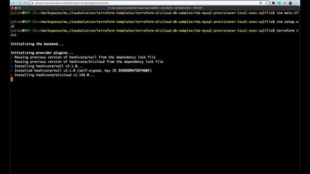 ApsaraDB | How to provision RDS MySQL automatically using Terraform "local-exec" provisioner? смотреть онлайн