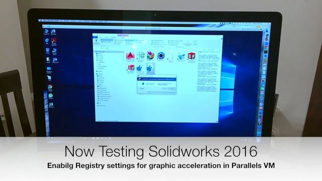 MAC OSX + PARALLELS ' SOLID EDGE ' VS ' SOLIDWORKS ' смотреть онлайн