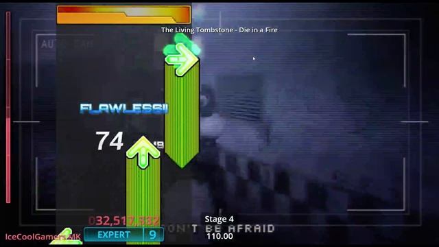 Stepmania 5 Gameplay DIE IN A FIRE The Living Tomstone Expert A