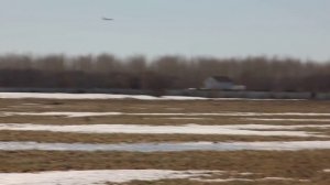 посадка ту-154м 85069, Р. Т.  Есаяном на площадку в смышляевке