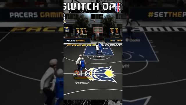 Fanta pulled up from half🙌 #nba2kleague #nba2k #gaming смотреть онлайн
