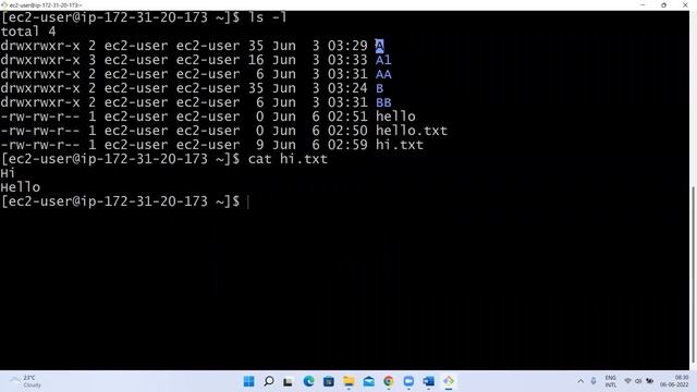 #7 - Understanding vi editor, ls with different args, users and permissions. Contact +91-812399768 смотреть онлайн