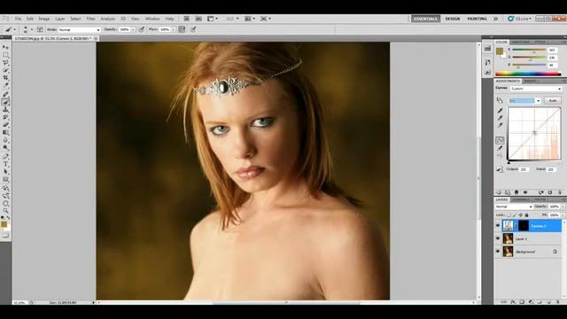 Enhance Lips and Eye colour with Photoshop CS 5.avi смотреть онлайн