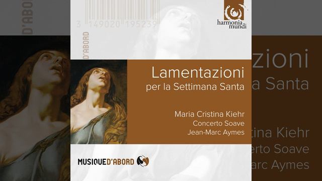 Incipit Oratio Ieremiae Prophetae (Sabbati Sancti, Lectio Terza) смотреть онлайн