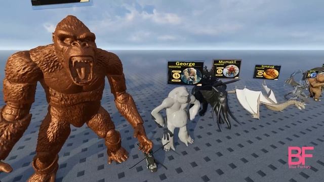 Monster SIZE COMPARISON || 3D Comparison 2023