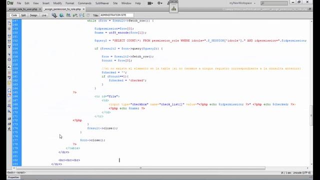 19 php user login system with roles and permissions code XII смотреть онлайн