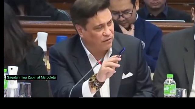 Sagutan nina senate President Zubiri at Congressman Marcoleta смотреть онлайн