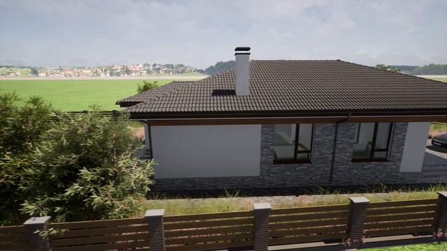 Дом в стиле прерий и баня с летней кухней смотреть онлайн