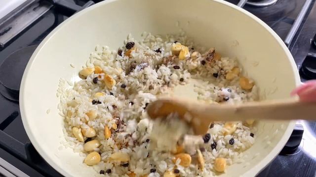 Гарнир для особого ужина. Турецкий рецепт риса с миндалем. Как готовить с Еленой смотреть онлайн