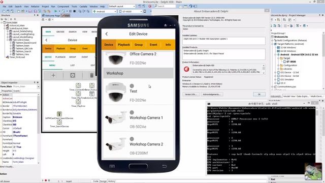 RAD Studio XE8 - Delphi 開發 IP-Camera 網路攝影機 App 應用實例介紹 смотреть онлайн