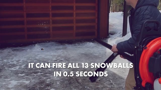 This machine gun runs on snowballs смотреть онлайн