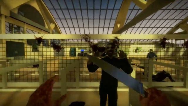 Две непонятные игры в No more room in hell - карта nmo_dodgeball. Игра 1. смотреть онлайн