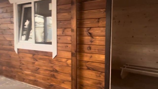 Бытовка 8х2.4м с верандой. Минидом