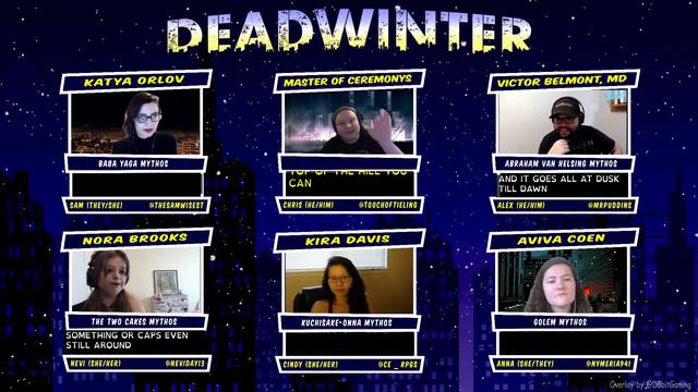 Dead Winter | Issue 1: The Golden Fleece | City of Mist, PbtA смотреть онлайн