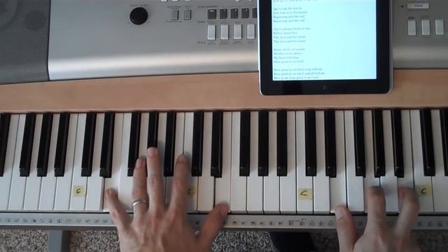 Easy-to-Play Piano - How Great is Our God (Matt McCoy) смотреть онлайн