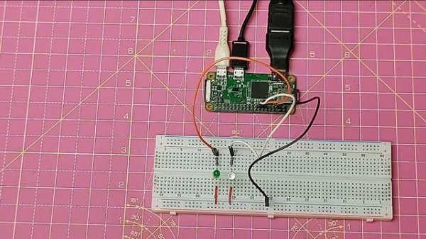 Controlling LED using Raspberry Pi Zero W and GPIO Pins | Raspberry Pi Project