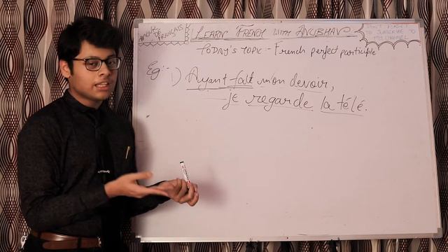 French Perfect Participle | Past Gerund Tense in French | Learn French with Anubhav | #99 смотреть онлайн