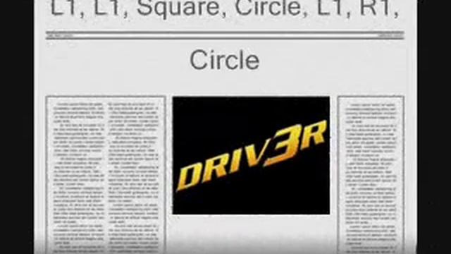 Driv3r Cheats (ALL!) смотреть онлайн