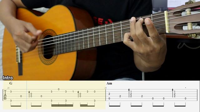 Temple Of The King – Rainbow - Fingerstyle Guitar Tutorial + TAB & Lyrics смотреть онлайн