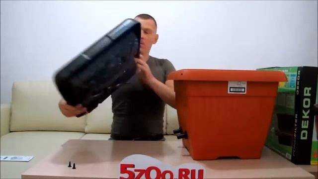 Фильтр для пруда Aquael DECOR до 5000 литров смотреть онлайн