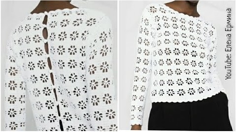 Какой же он красивый, эффектный, нарядный! Глаз не оторвать! Давайте свяжем немедленно крючком смотреть онлайн