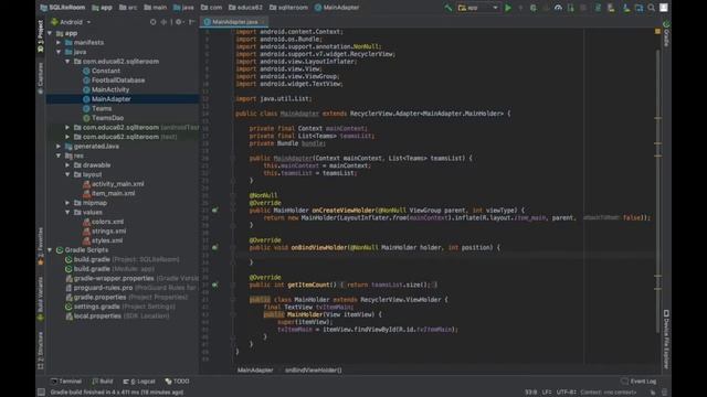 OSG #3 - Android: SQLite Room смотреть онлайн