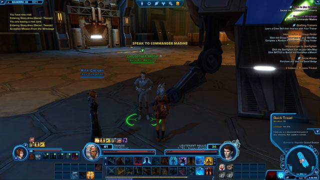 Прохождение SWTOR: Ashoka Tano серия 30 ВЕРНЕМ ЖЕ БАЛМОРУ смотреть онлайн