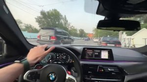 ЕЗДА БОКОМ ОТ ПЕРВОГО ЛИЦА НА BMW M5 F90!