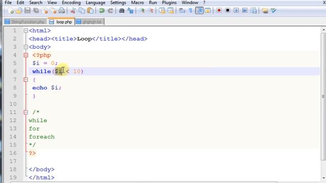 php Tutorials in Tamil Intro Part - 25 while loop смотреть онлайн