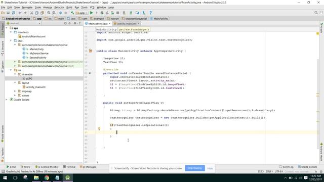 Extract Text from image OCR using Google Vision API in Android Studio смотреть онлайн