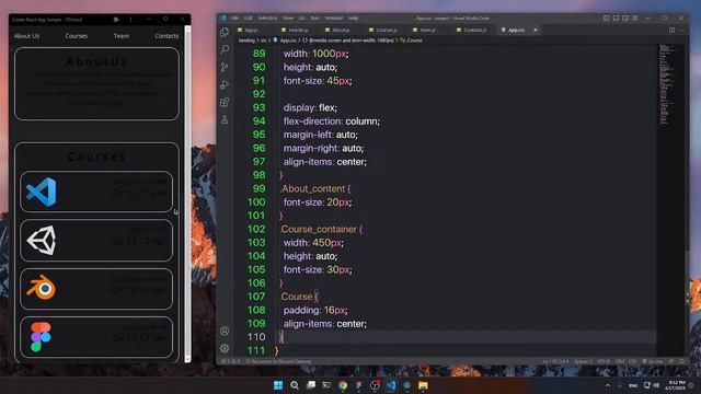 Вёрстка лендинга смотреть онлайн