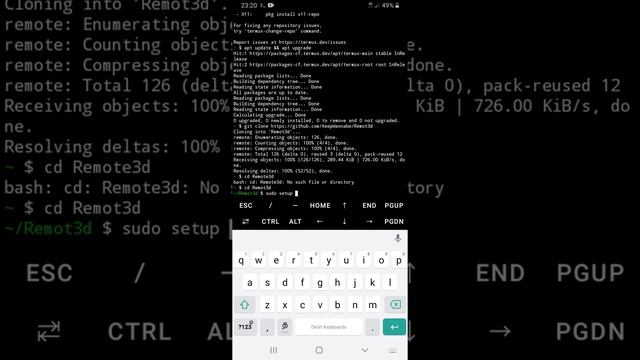 How to install Remote3d in termux смотреть онлайн