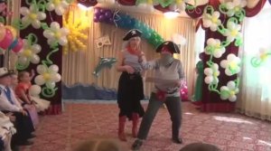 Сюрпризный момент на выпускном. Классные пираты на утреннике