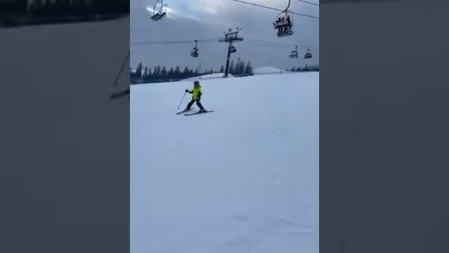 Катание на лыжах