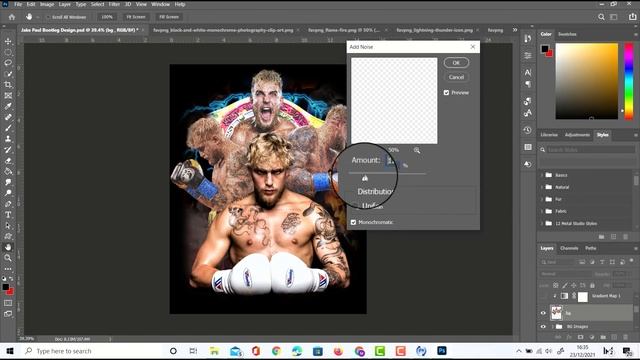 HOW TO CREATE A VINTAGE STYLE BOOTLEG DESIGN JAKE PAUL | PHOTOSHOP TUTORIAL смотреть онлайн