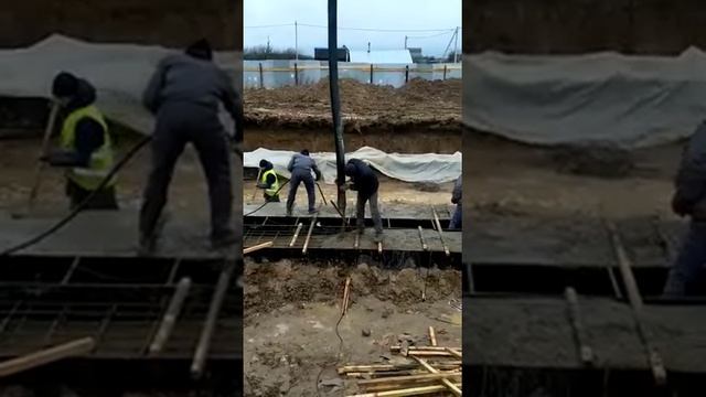 Устройство монолитных железобетонных фундаментов смотреть онлайн