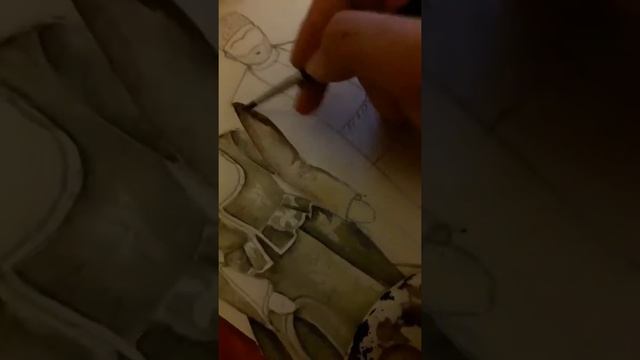 Одежда с акварелью. смотреть онлайн