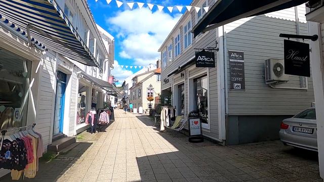 GRIMSTAD Norway - Walking Tour