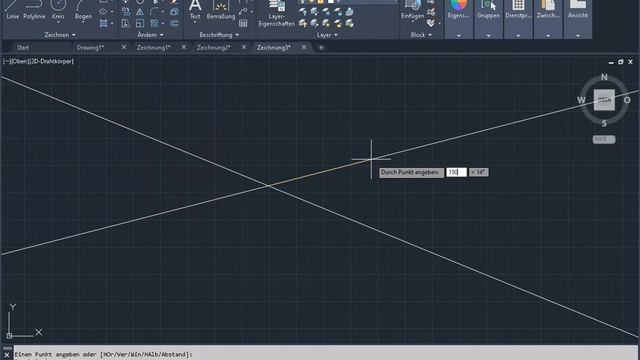 Erstellen Sie eine AutoCAD Konstruktionslinie смотреть онлайн