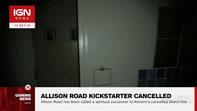 Allison Road Kickstarter Cancelled, Dev Signs With Team17 - IGN News смотреть онлайн